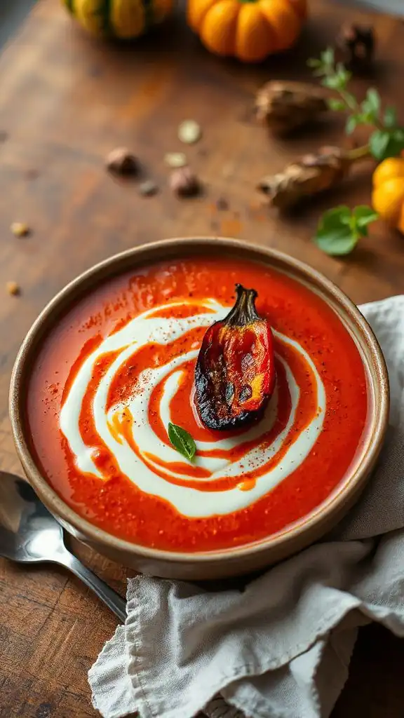 creamy roasted pepper soup creamy roasted pepper soup