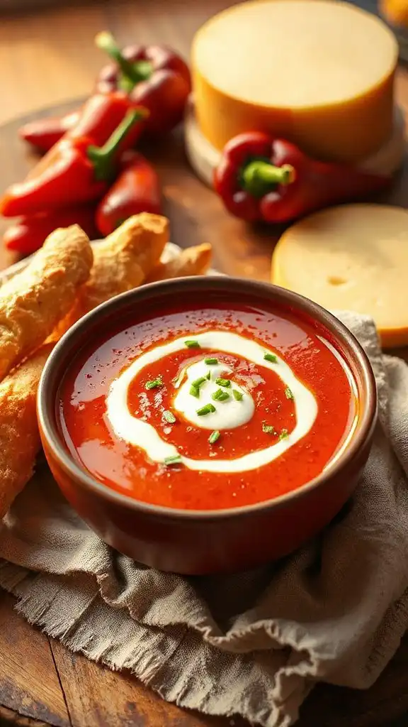 creamy roasted red pepper soup creamy roasted red pepper soup