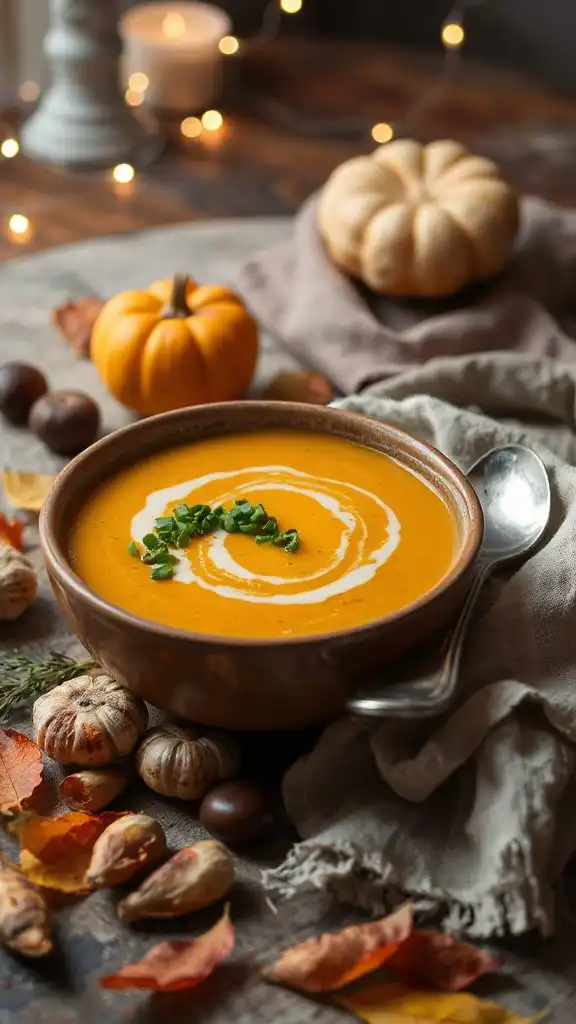 creamy roasted squash soup