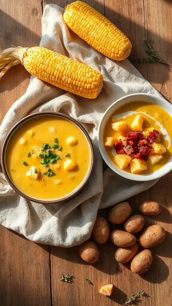 creamy sweet corn chowder