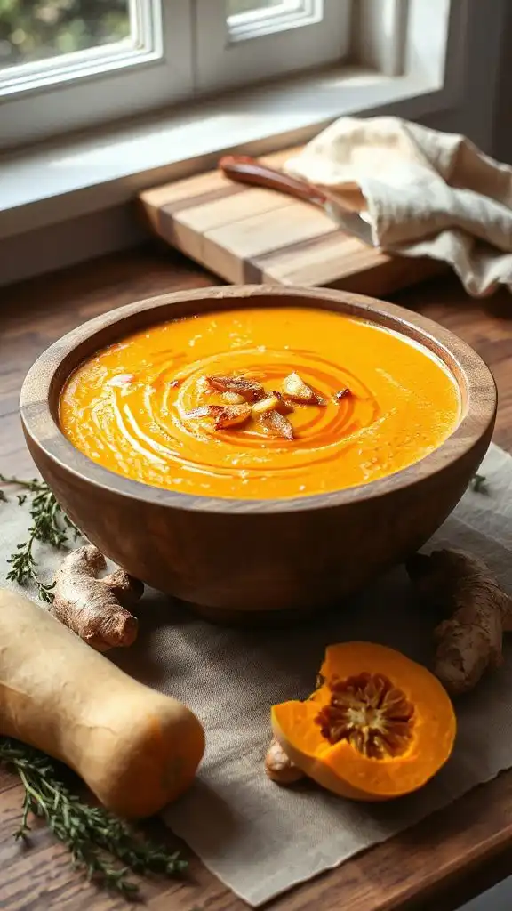 creamy sweet cozy soup