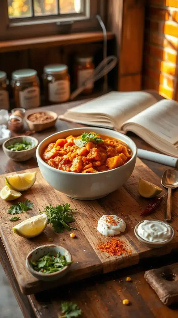 creamy sweet potato chili