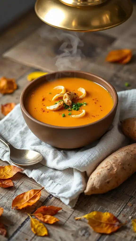 creamy sweet potato chowder creamy sweet potato chowder