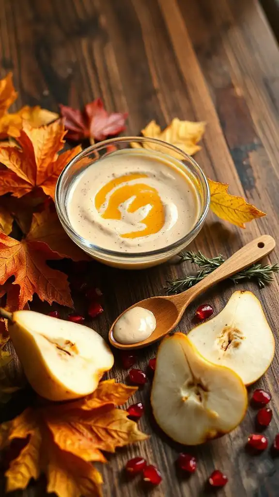 creamy tahini maple dressing