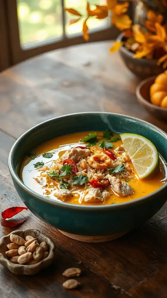 creamy thai chicken soup