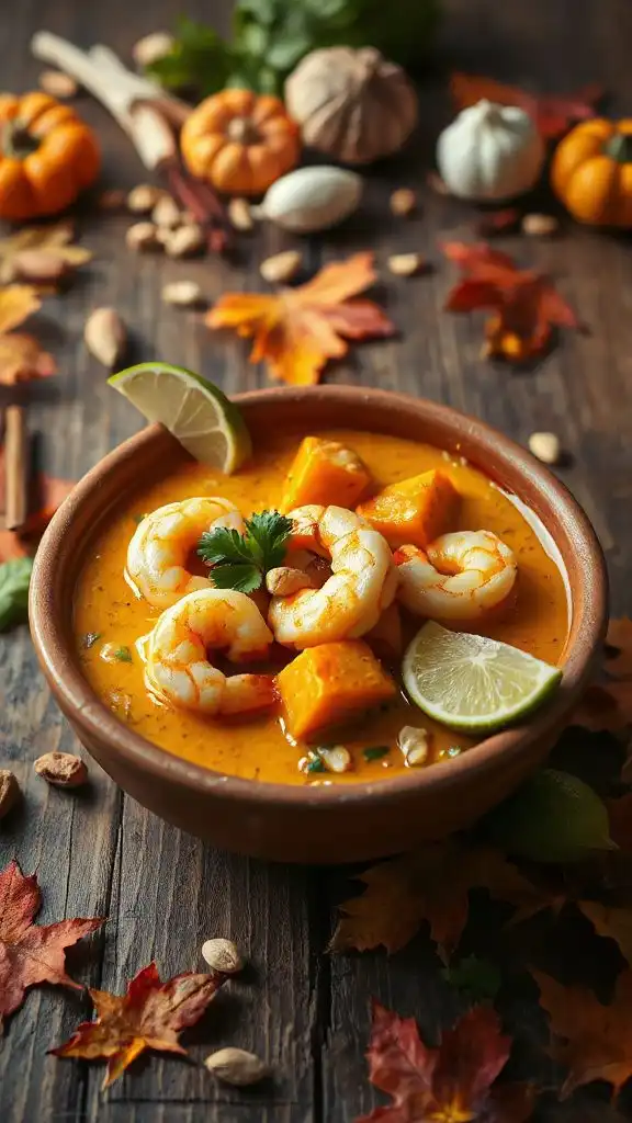 creamy thai pumpkin stew