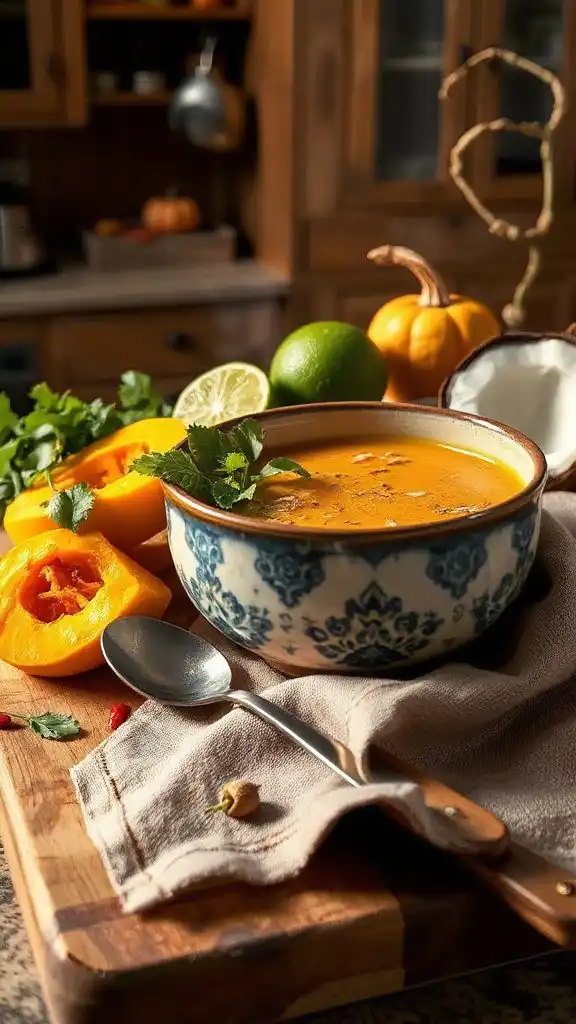 creamy thai squash soup