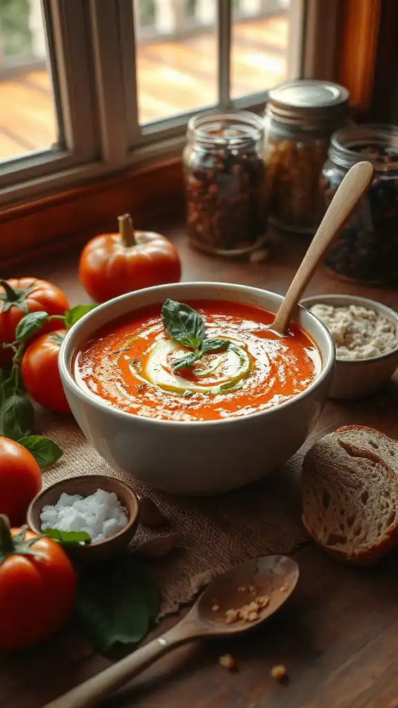 creamy tomato basil delight creamy tomato basil delight