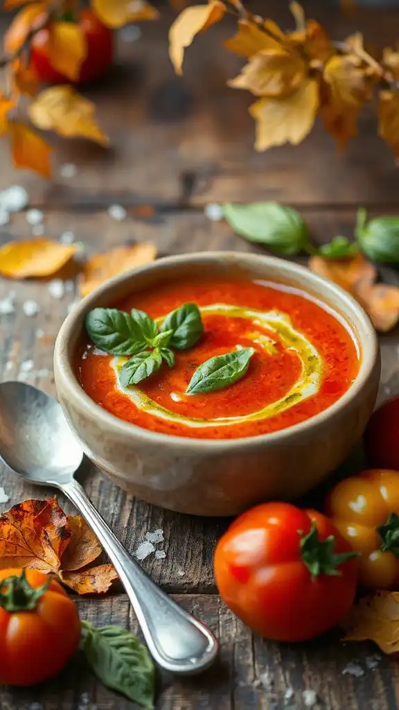creamy tomato basil soup
