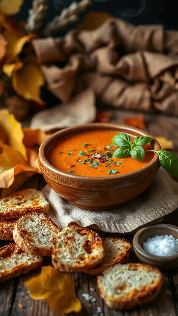 creamy tomato basil soup