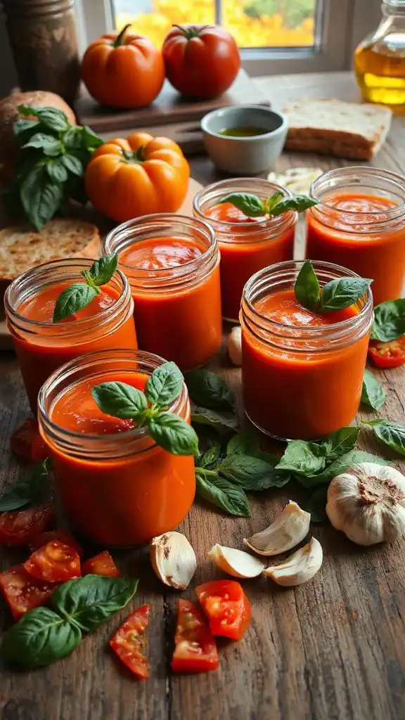 creamy tomato basil soup