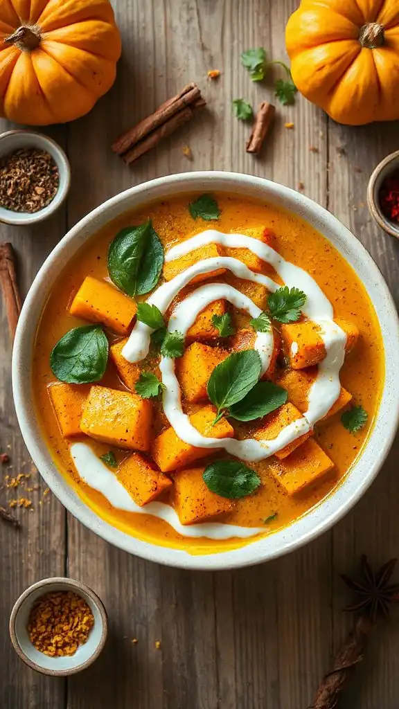 creamy vegan butternut curry