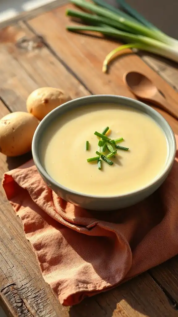 creamy vegan potato leek soup creamy vegan potato leek soup