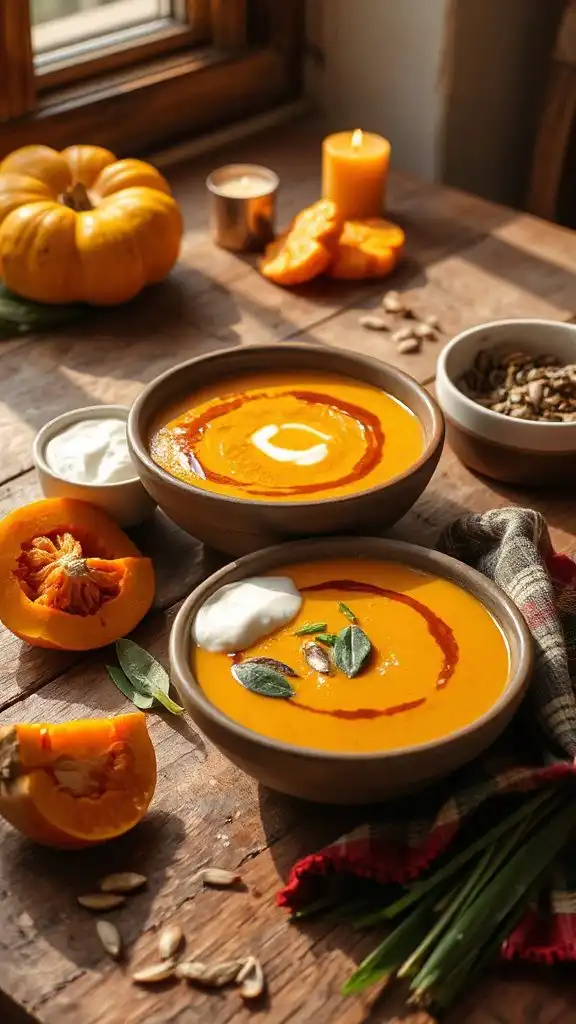 creamy vegan pumpkin delight