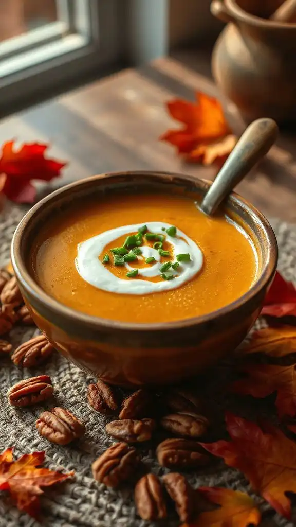 creamy vegan sweet potato soup
