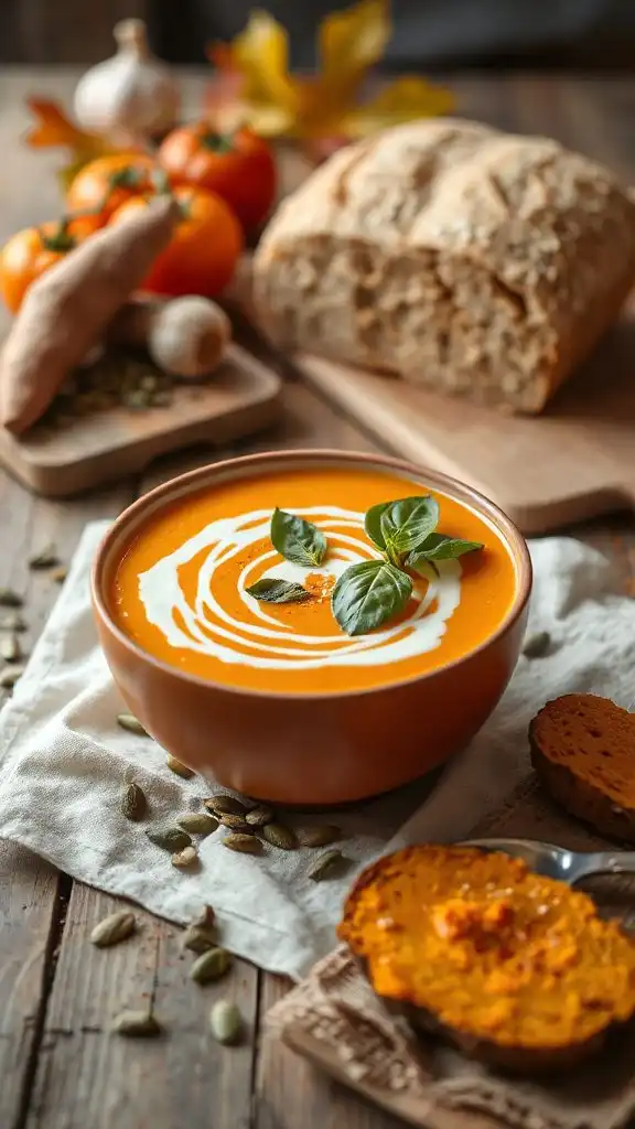 creamy vegan tomato soup