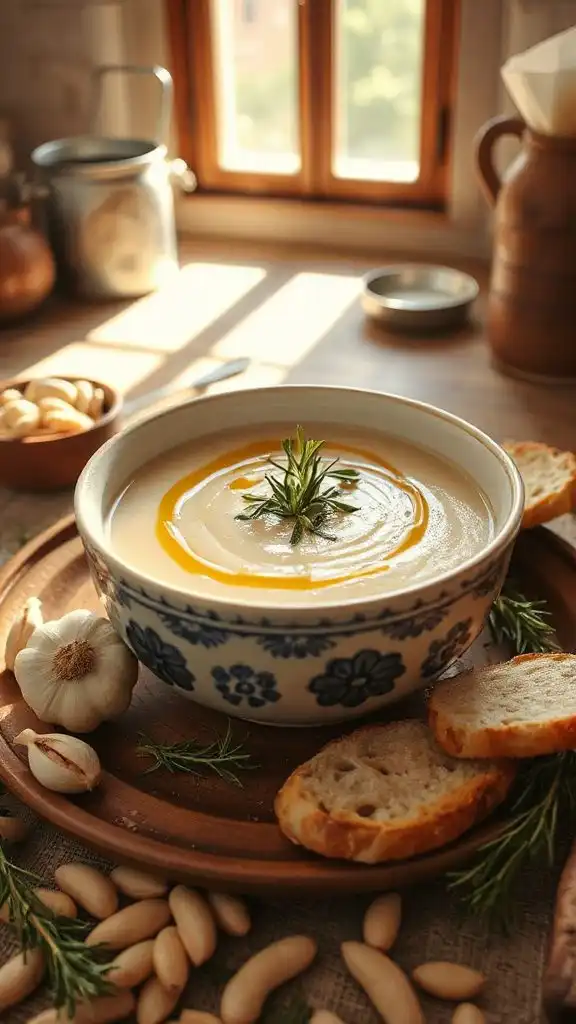 creamy white bean bisque