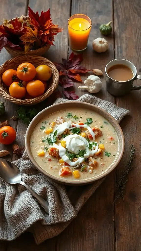 creamy white chicken chili