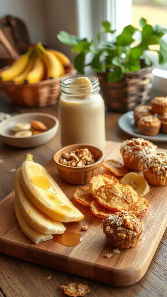 creative banana snack alternatives