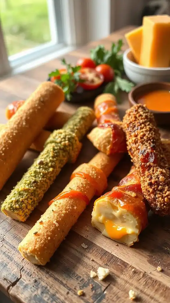 creative cheese stick ideas