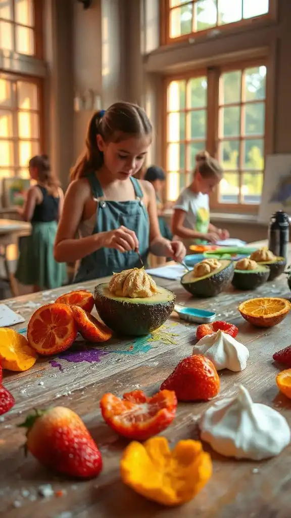 creative culinary art exploration