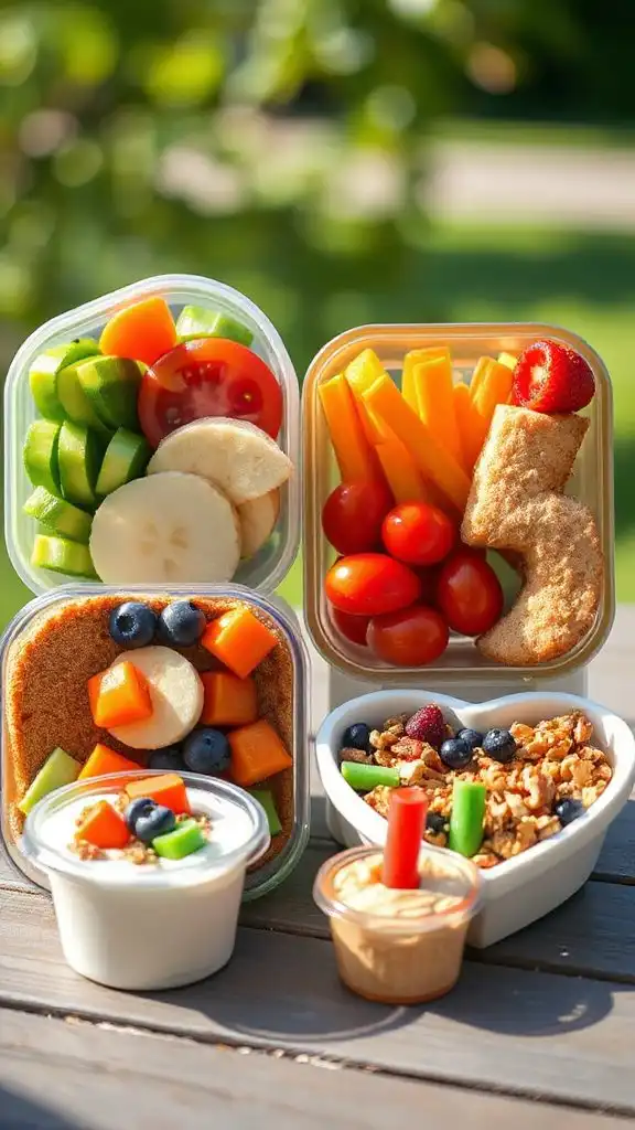 creative lunch ideas shapes