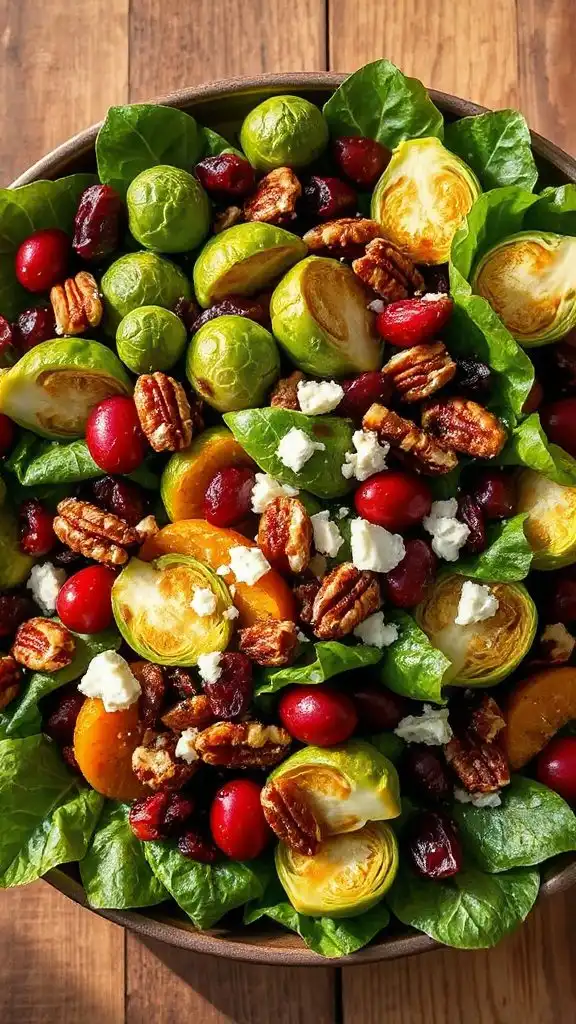 crisp brussels sprout salad