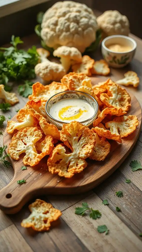 crispy cauliflower snack recipe