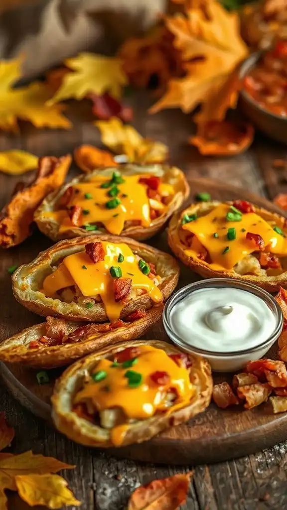 crispy cheesy potato appetizer
