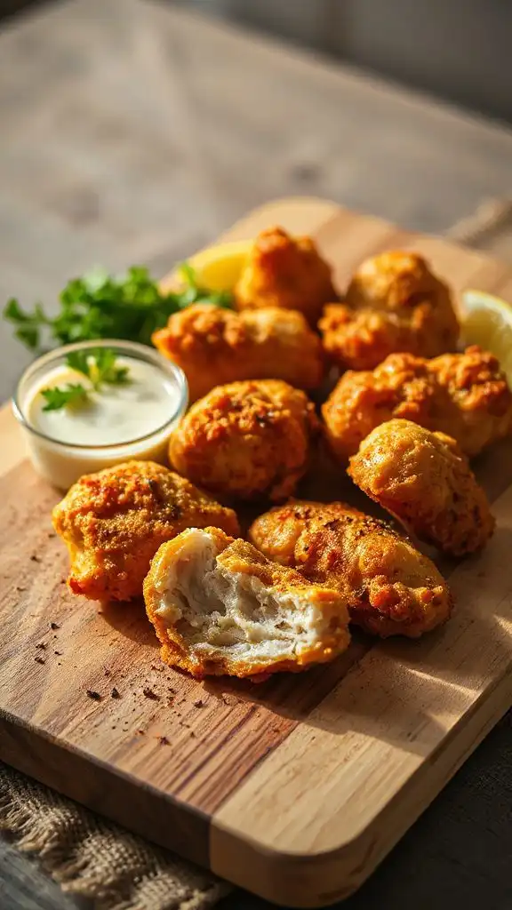 crispy fried chicken bites crispy fried chicken bites