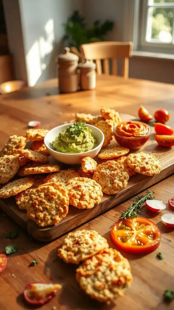 crispy gluten free cauliflower snacks