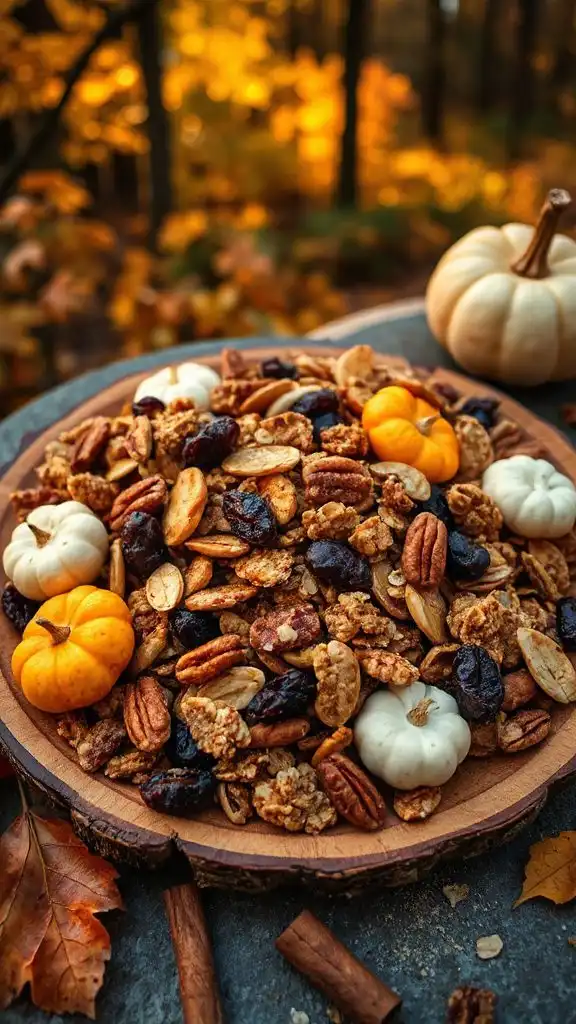 crunchy fall snack mix