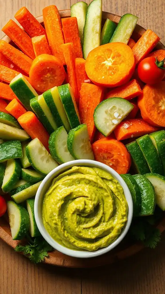 crunchy veggie stick ideas