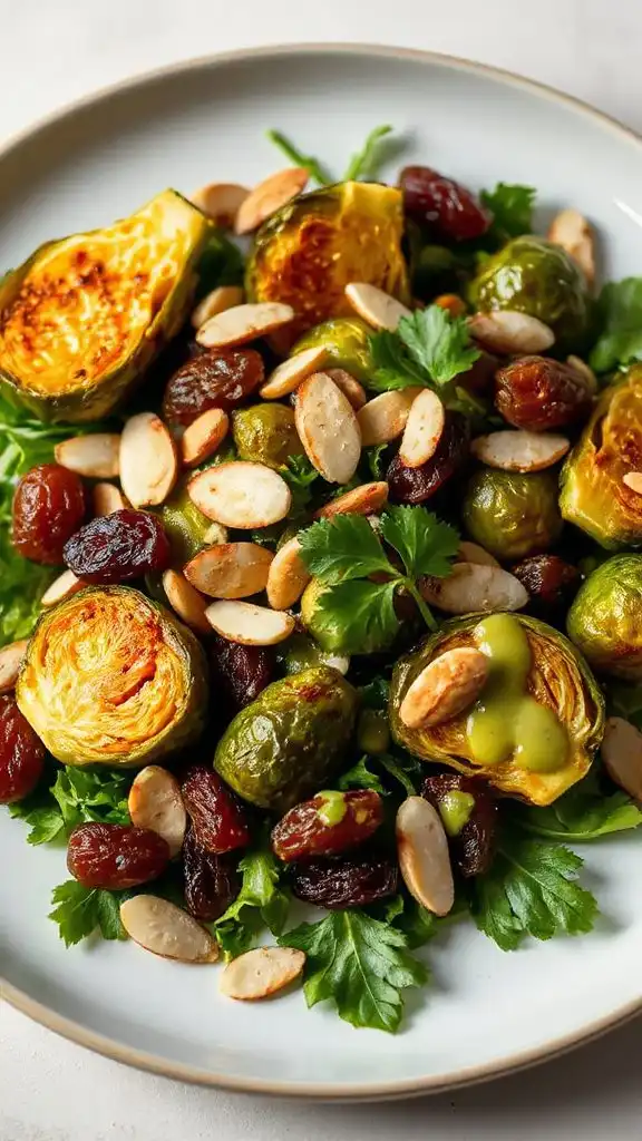 curried brussels sprout salad