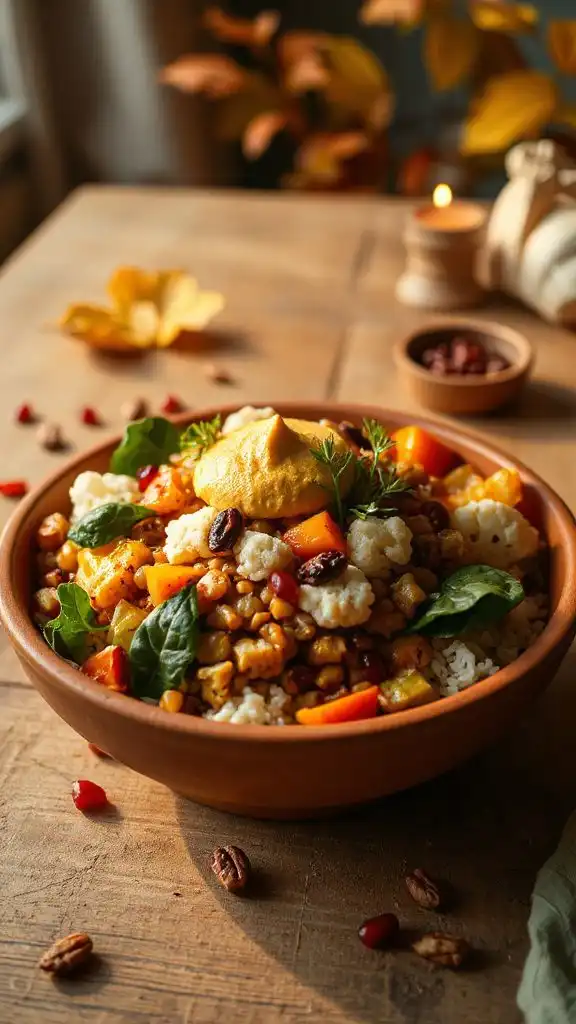 curried lentil cauliflower rice