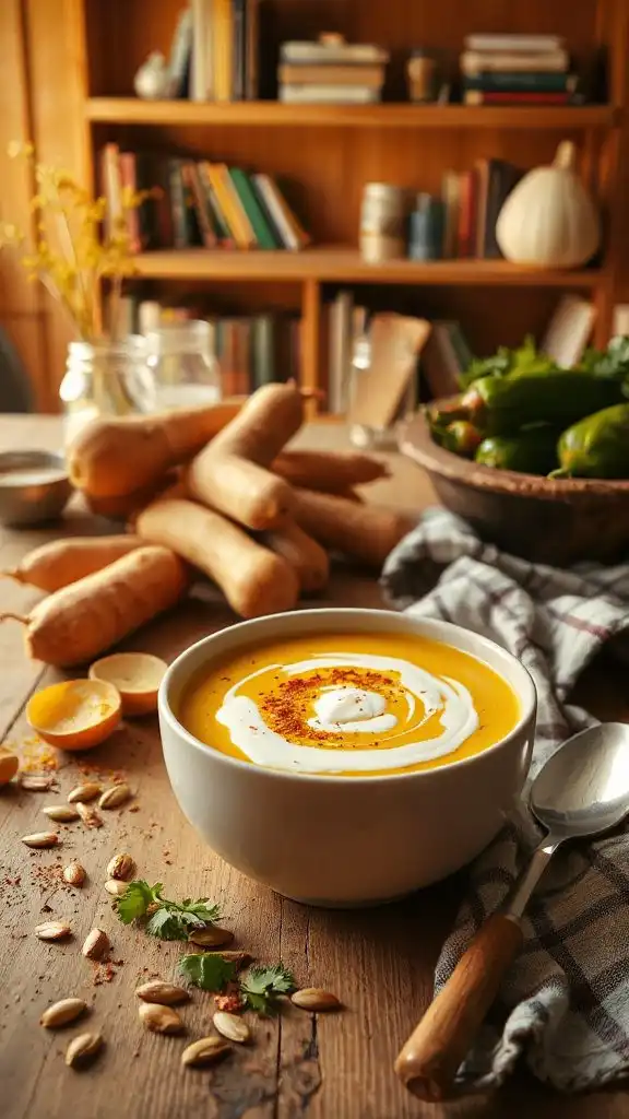 curried parsnip soup recipe
