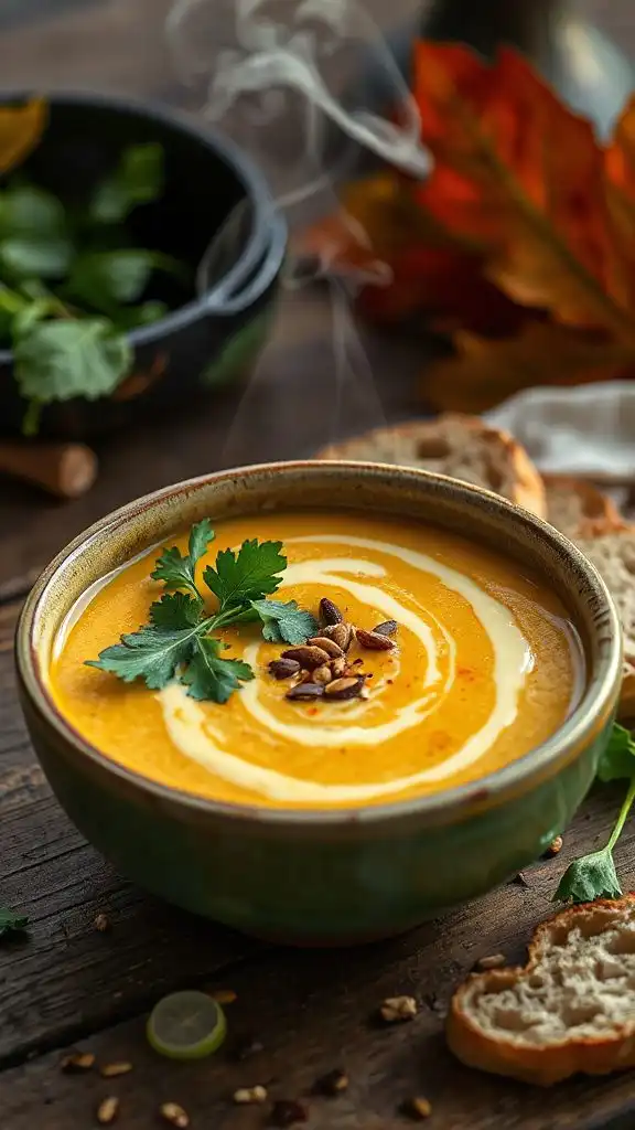 curried potato leek soup