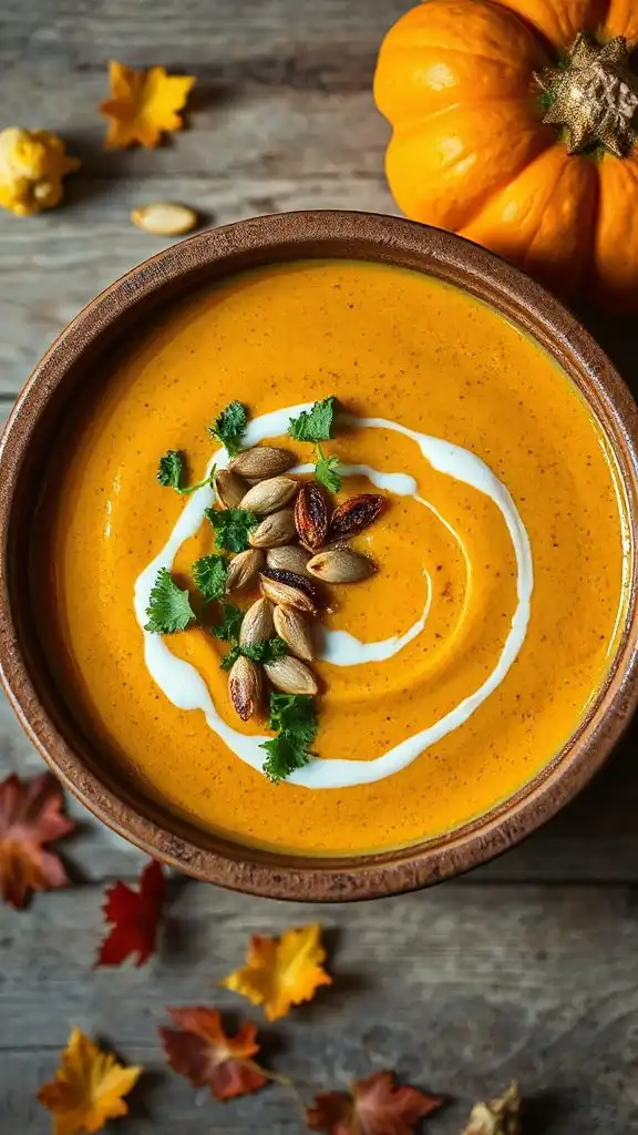 curried pumpkin cauliflower bisque curried pumpkin cauliflower bisque