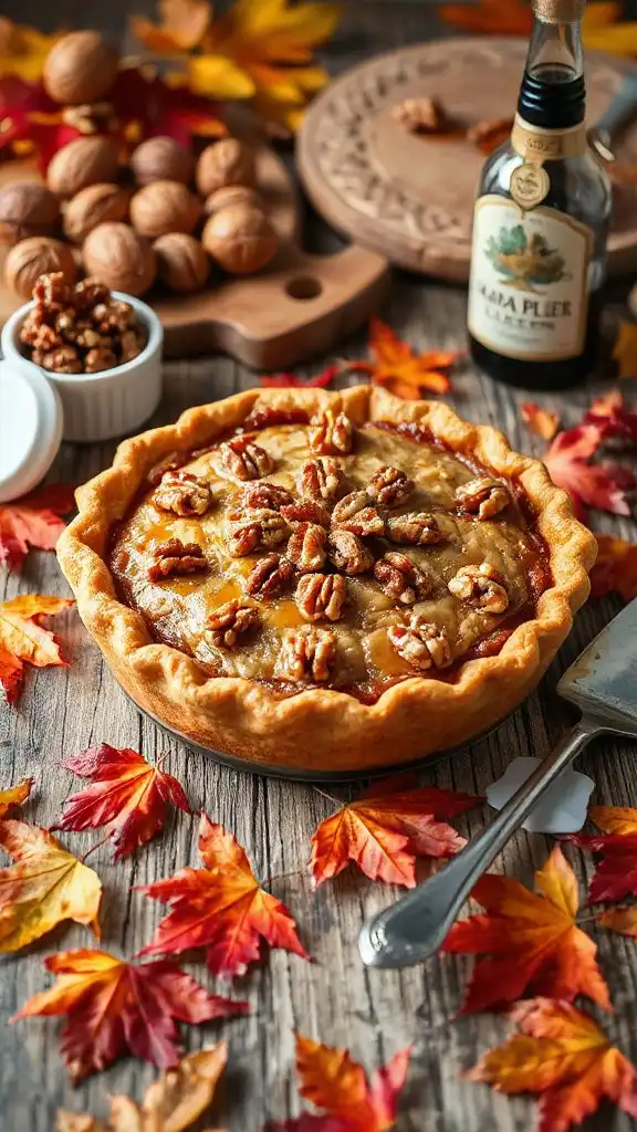 delicious autumn dessert pie