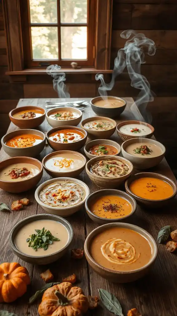 delicious autumn slow cooked soups