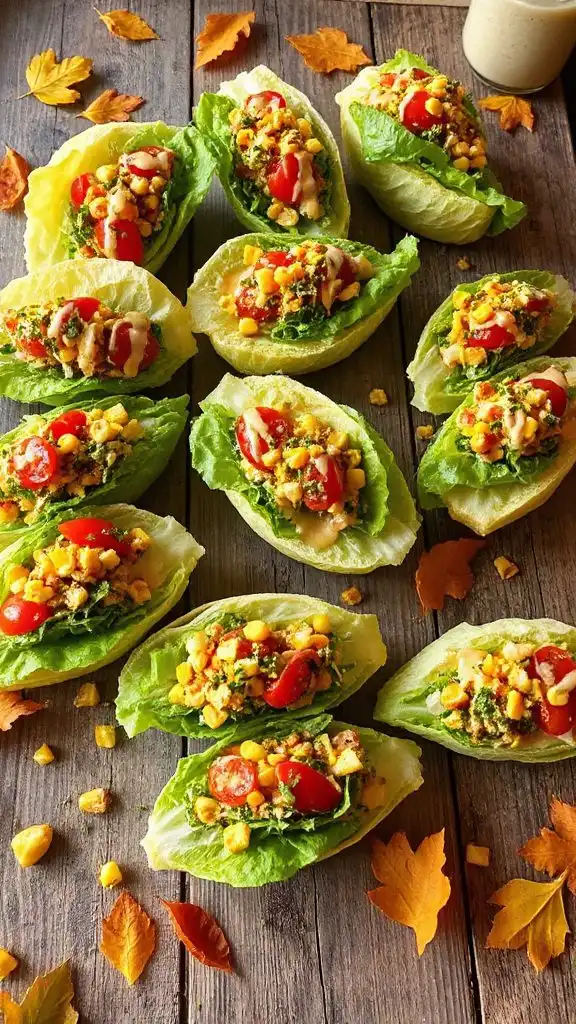 delicious autumn wedge salads
