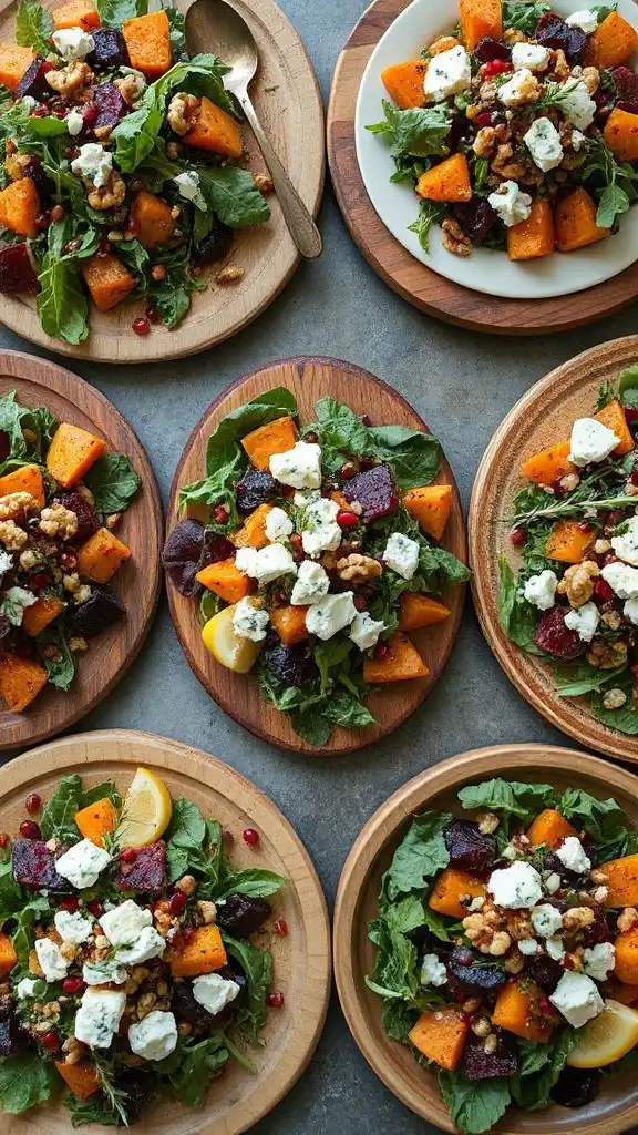 delicious blue cheese salads