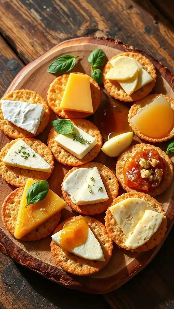 delicious cheese cracker pairings