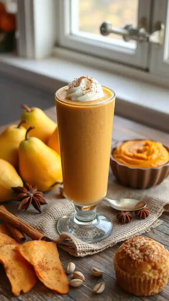delicious fall inspired smoothie recipe