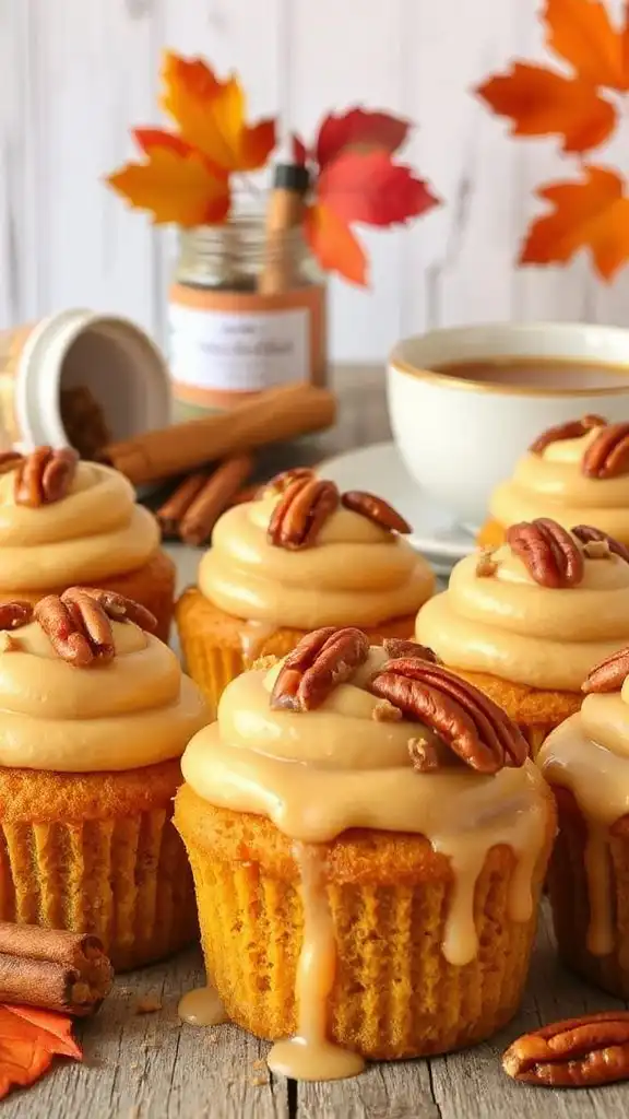 delicious fall pumpkin cupcakes delicious fall pumpkin cupcakes