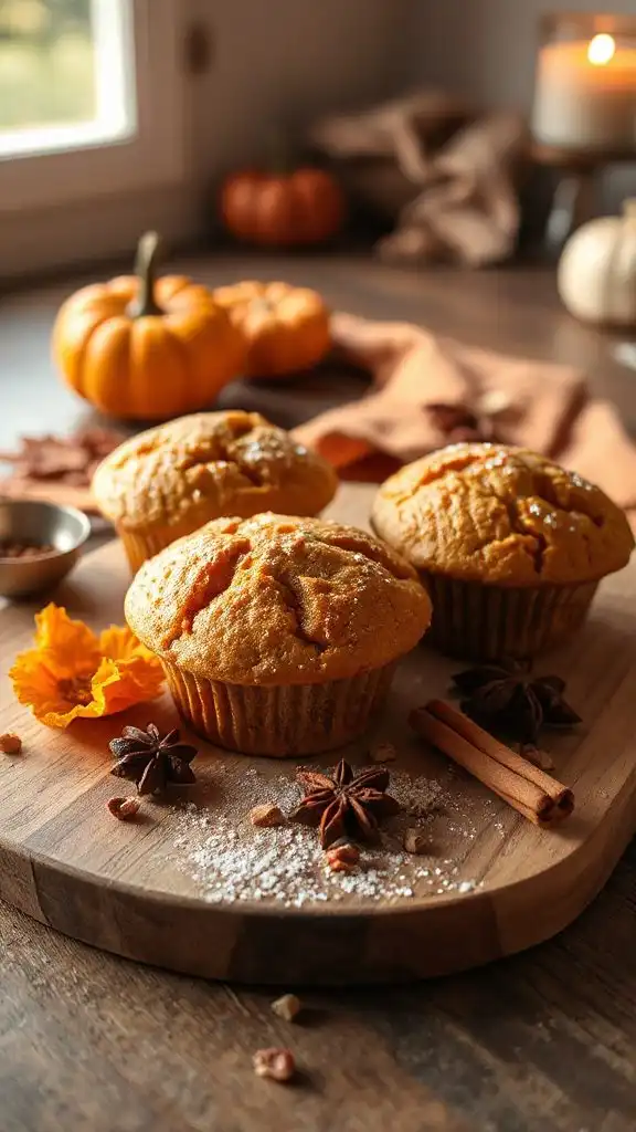 delicious gluten free pumpkin muffins