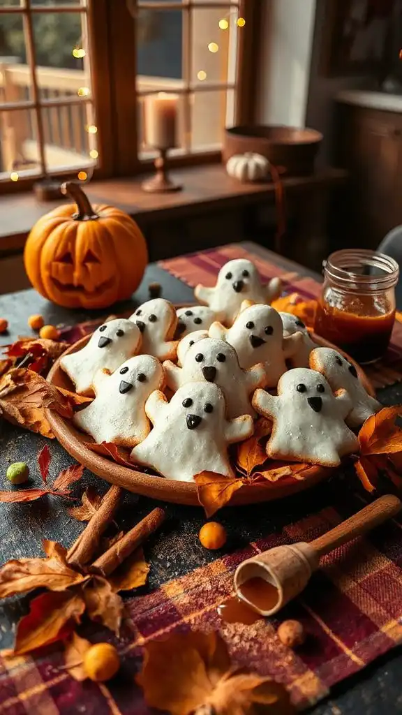 delicious halloween pumpkin cookies