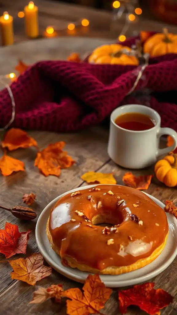 delicious maple glazed doughnuts