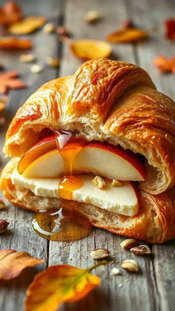 delicious pear and brie sandwich