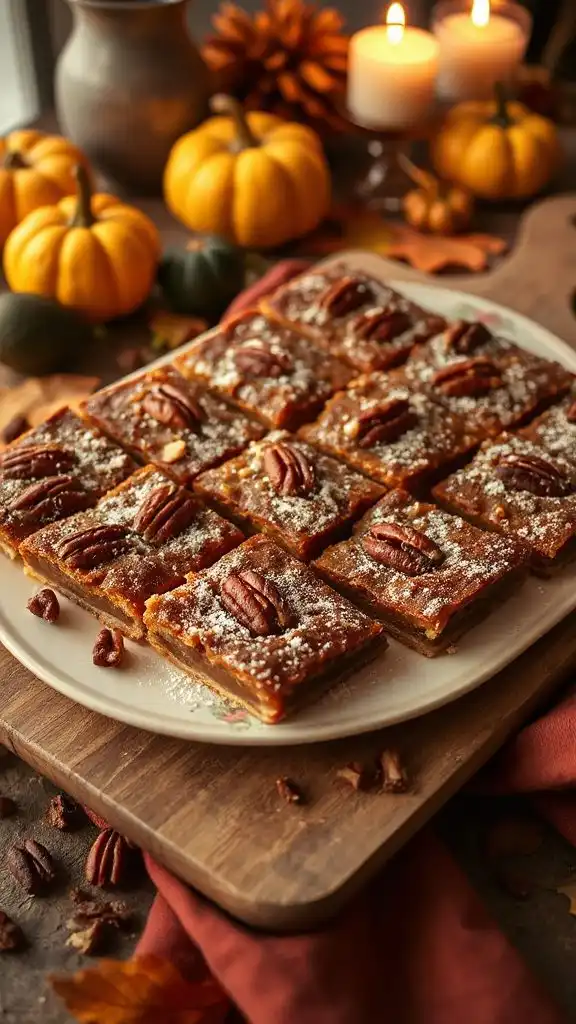 delicious pecan pie bars